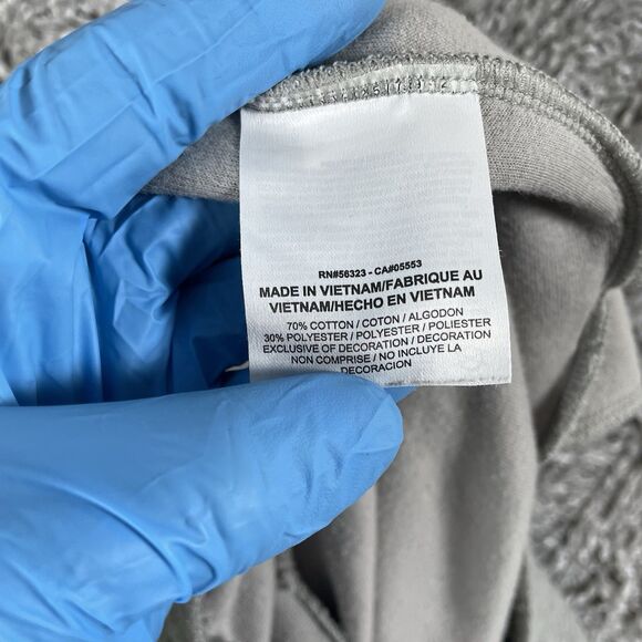 Nike Tech Fleece Jogger Pants Men's Size Large Gray Activewear Zip Pocket Gym - Picture 3 of 8